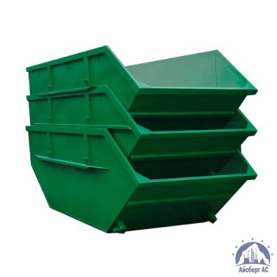 Бункер накопитель 8 м3 – мусорный контейнер “лодочка” купить в Екатеринбурге